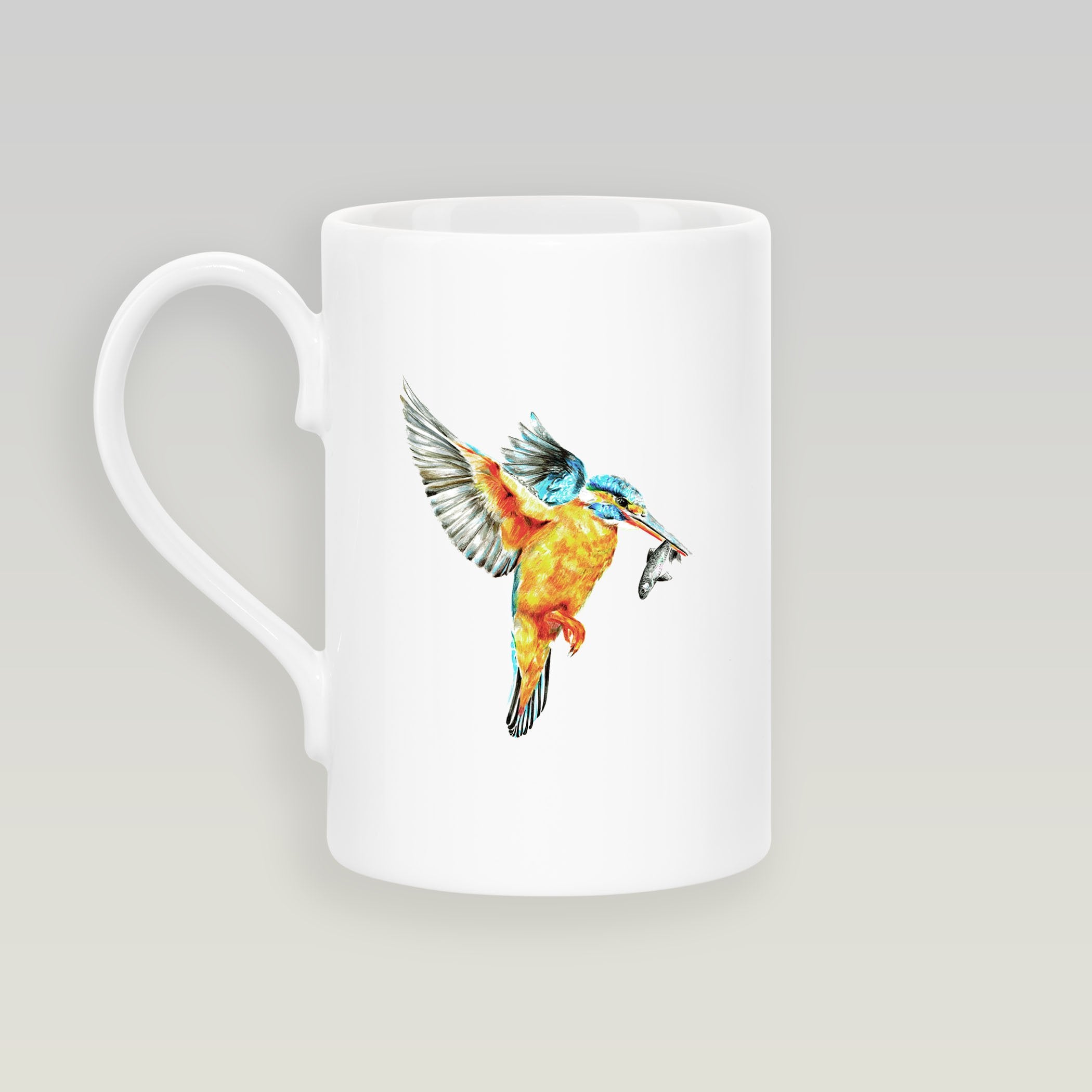 Kingfisher in Flight Slim Mug - Countryman John