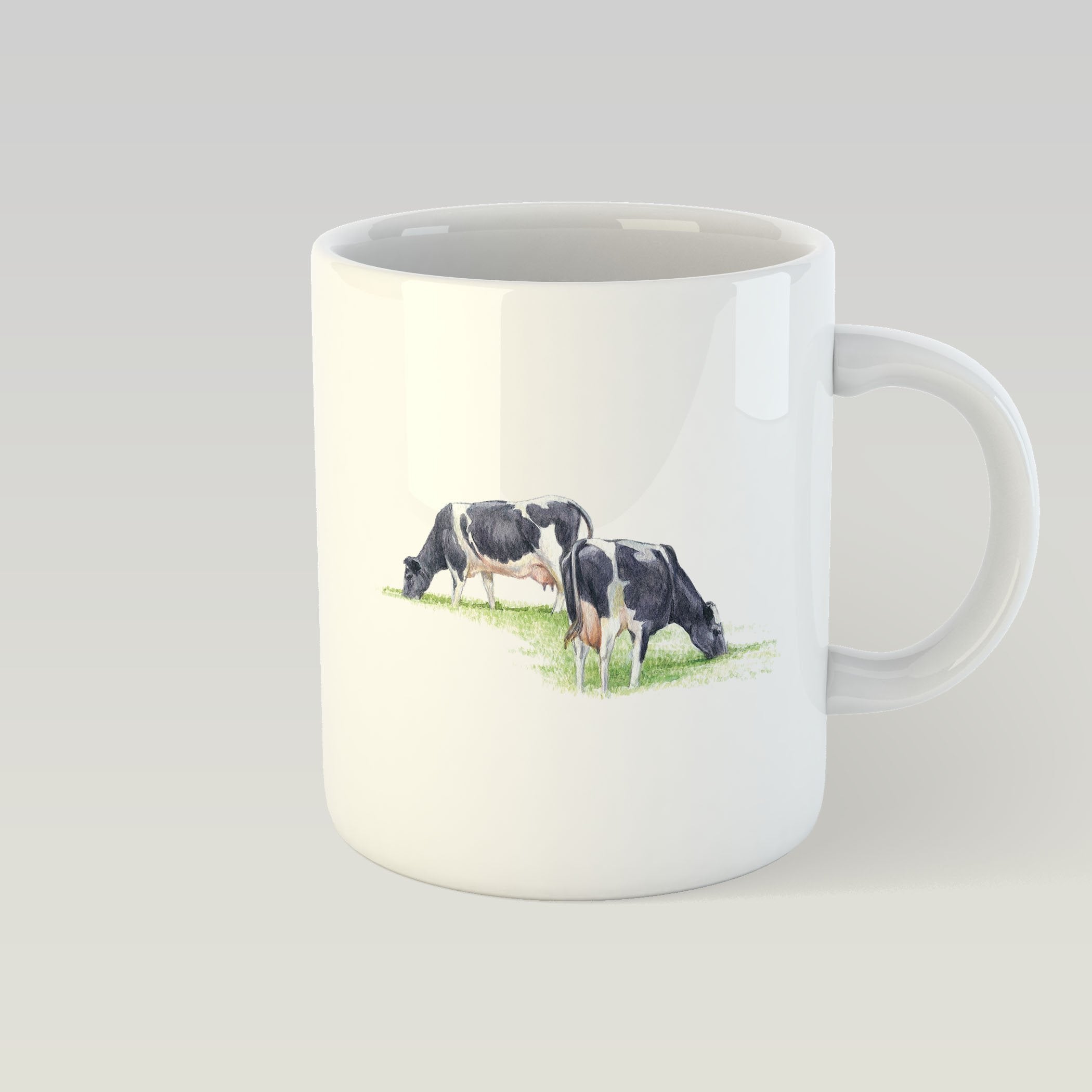 Fresian Cows Feeding Mug - Countryman John