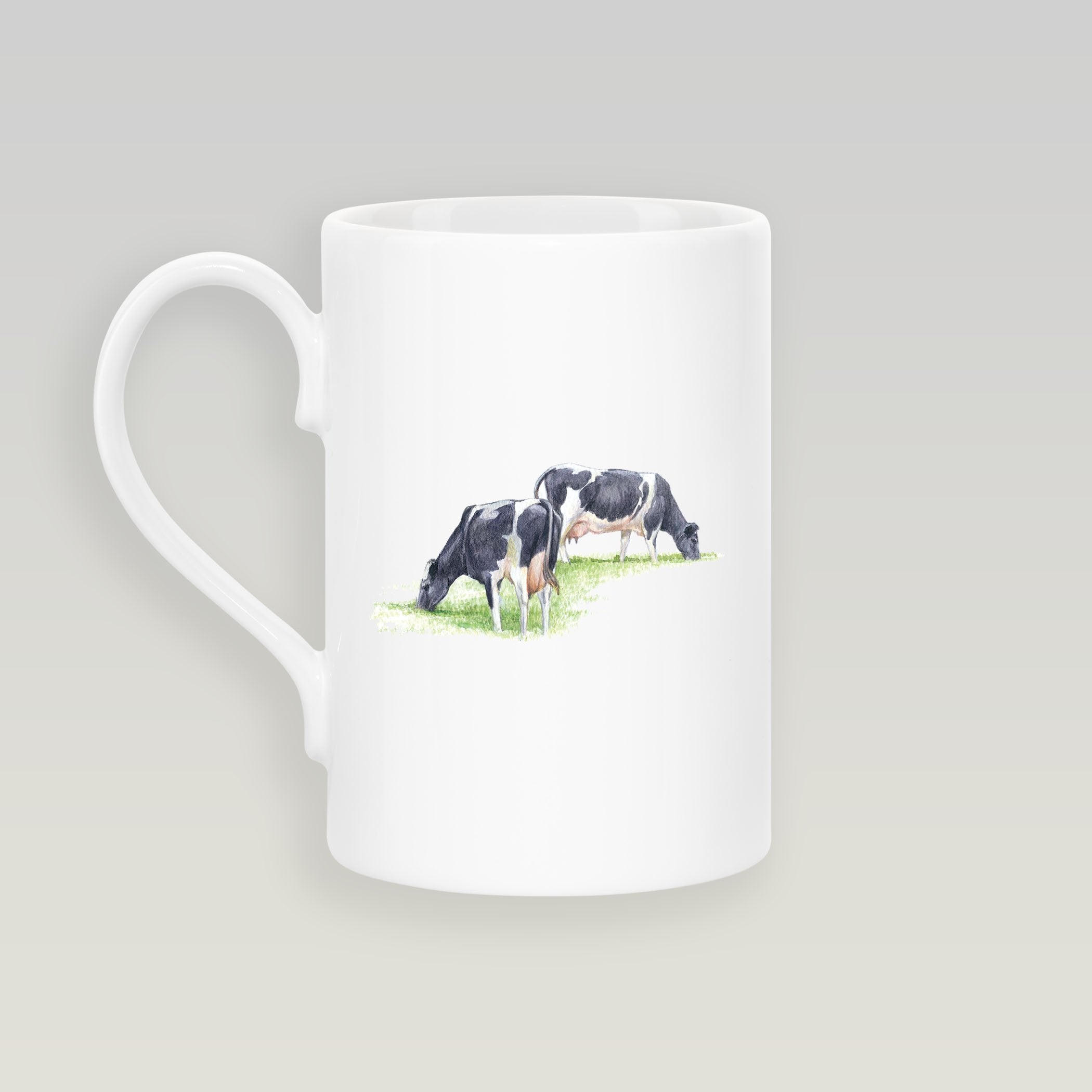 Fresian Cows Feeding Slim Mug - Countryman John