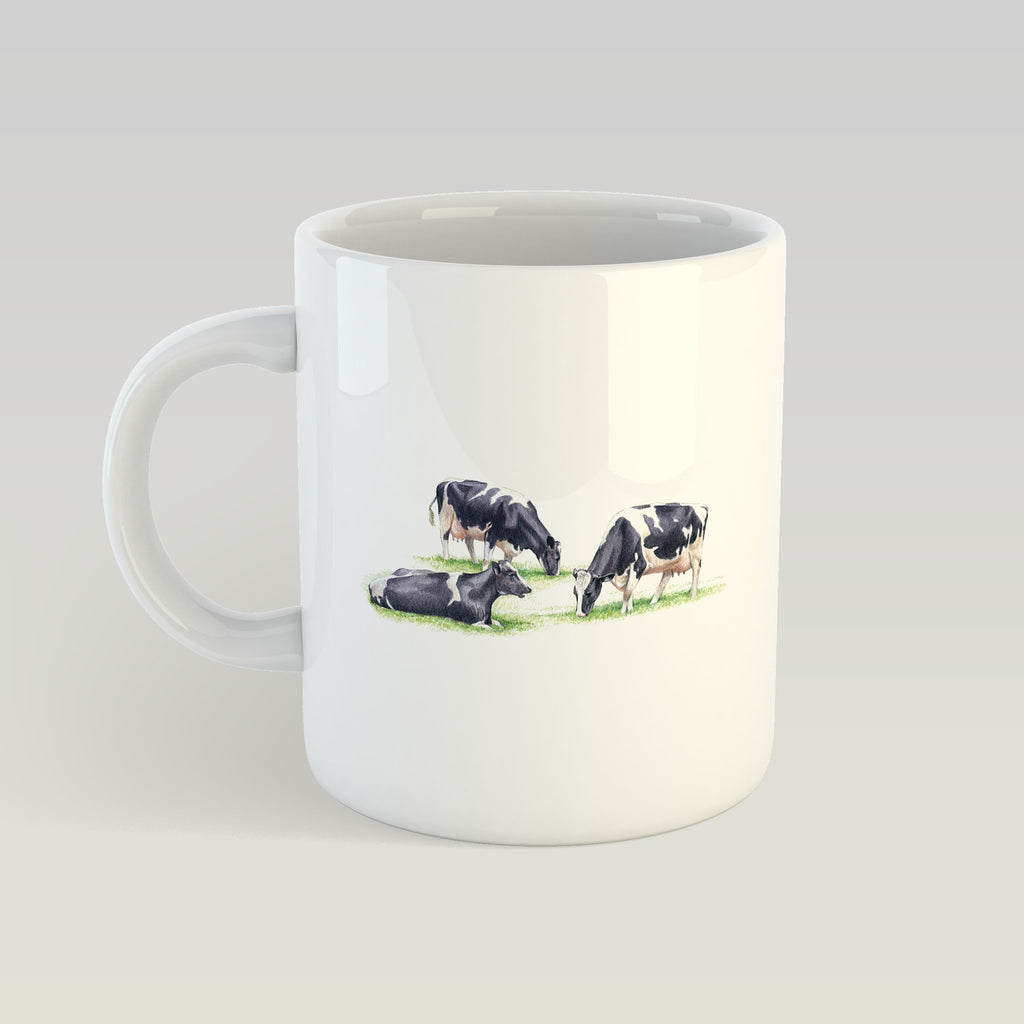 Three Fresian Cows Mug - Countryman John