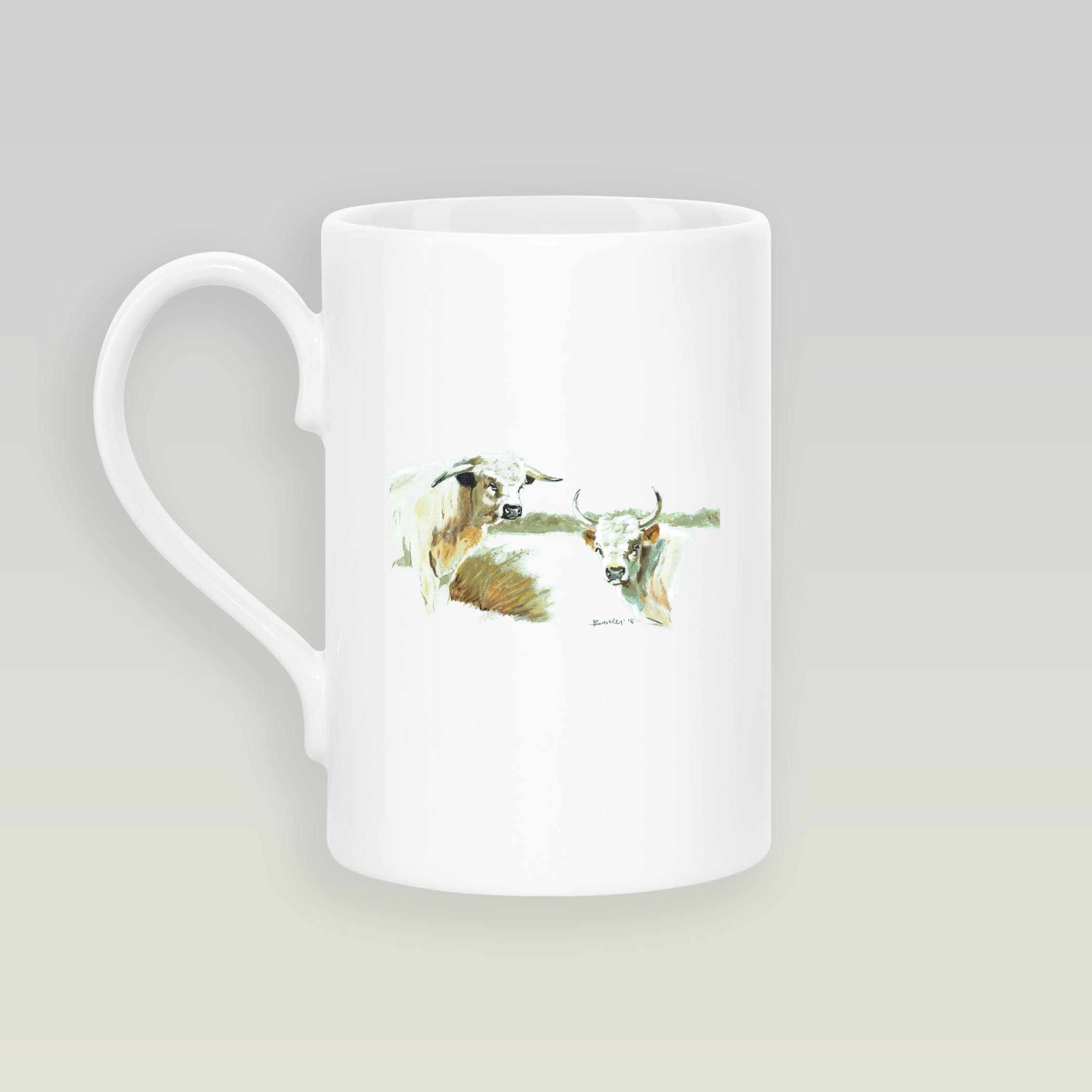 White Bulls Slim Mug - Countryman John