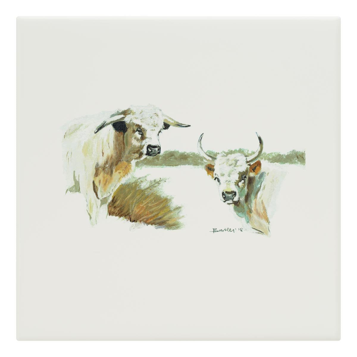 White Bulls Tile - Countryman John