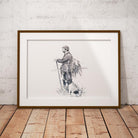 Gamekeeper and Springer Spaniel Wall Art Print - Countryman John