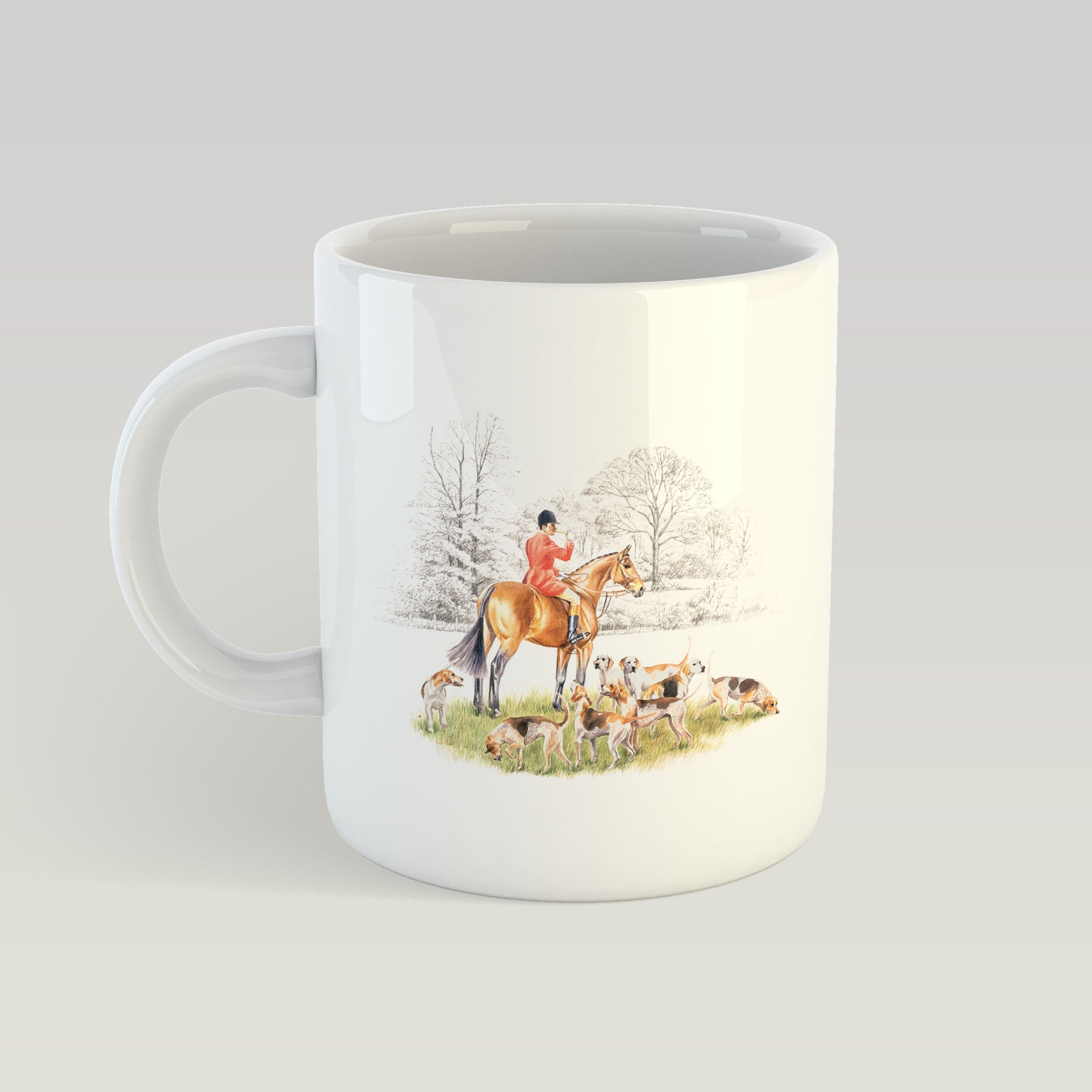 Huntsman and Hounds Mug - Countryman John