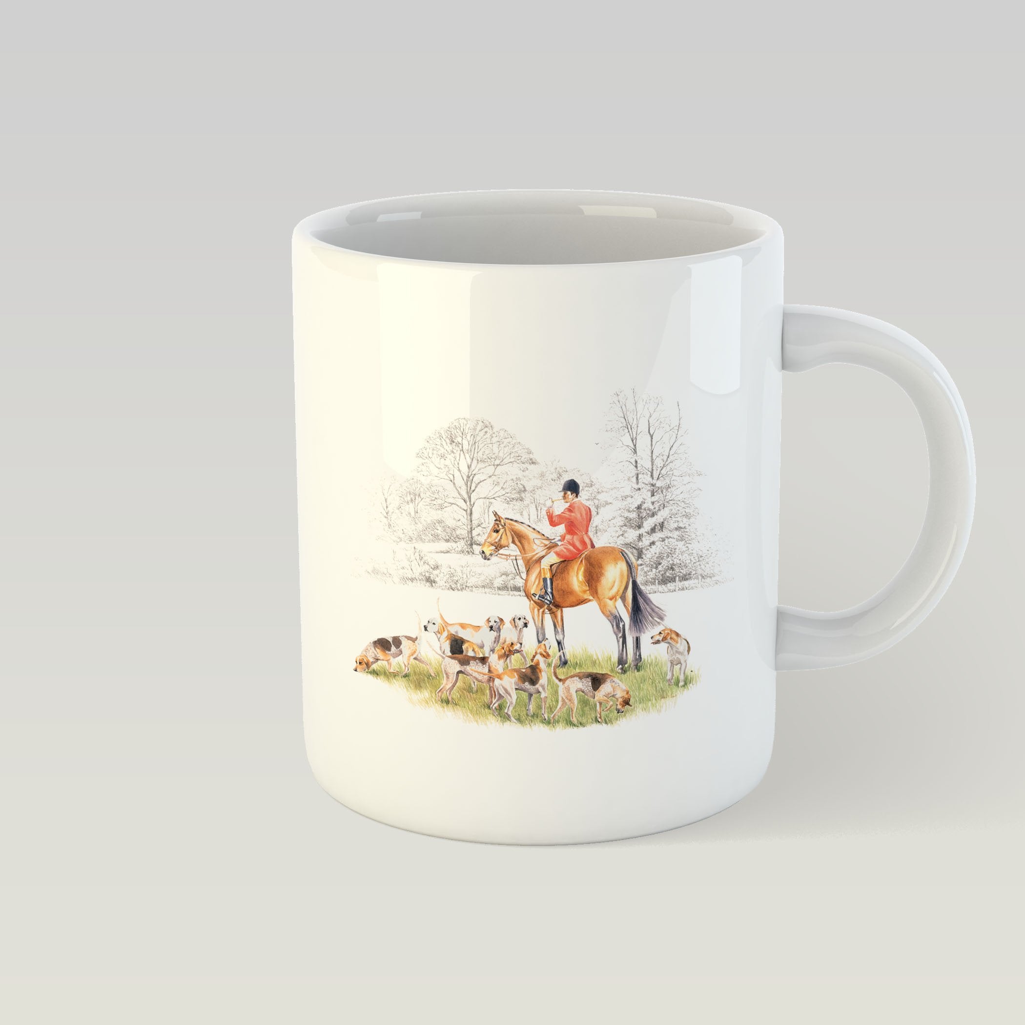 Huntsman and Hounds Mug - Countryman John