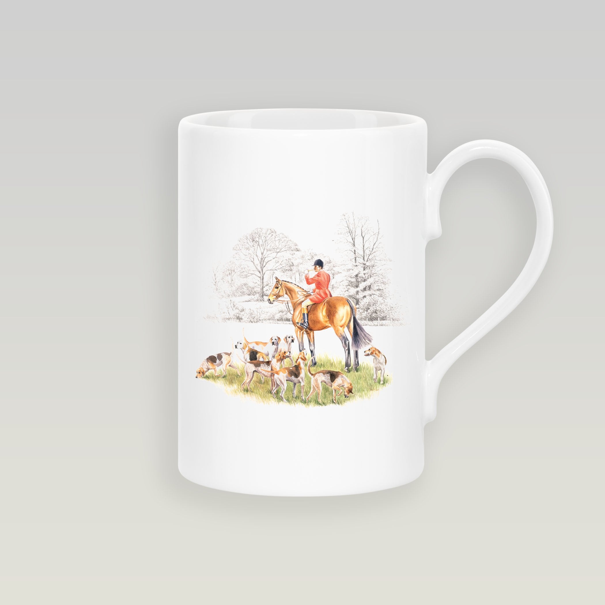 Huntsman and Hounds Slim Mug - Countryman John