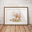 Huntsman and Hounds Wall Art Print - Countryman John