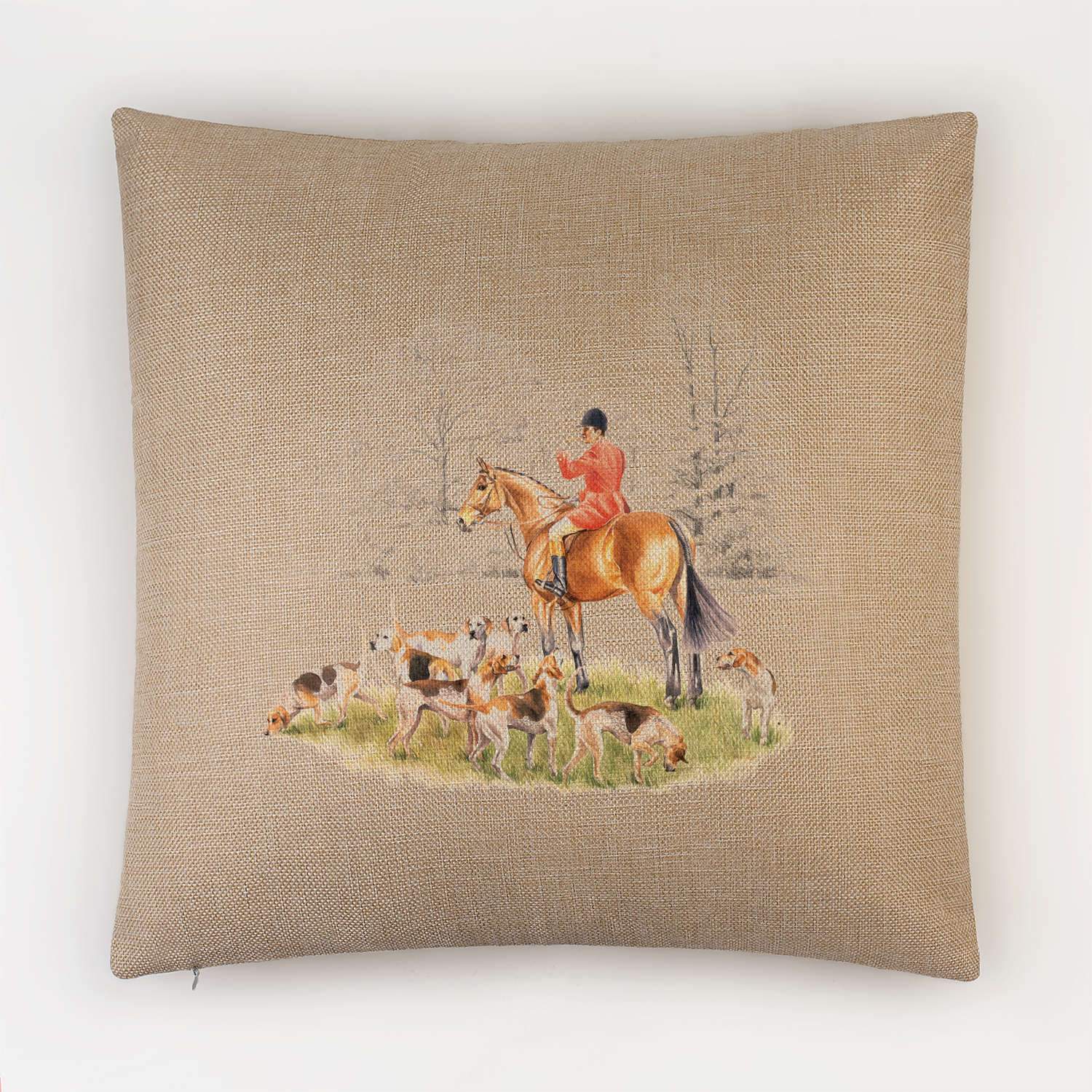 Huntsman and Hounds Cushion - Countryman John