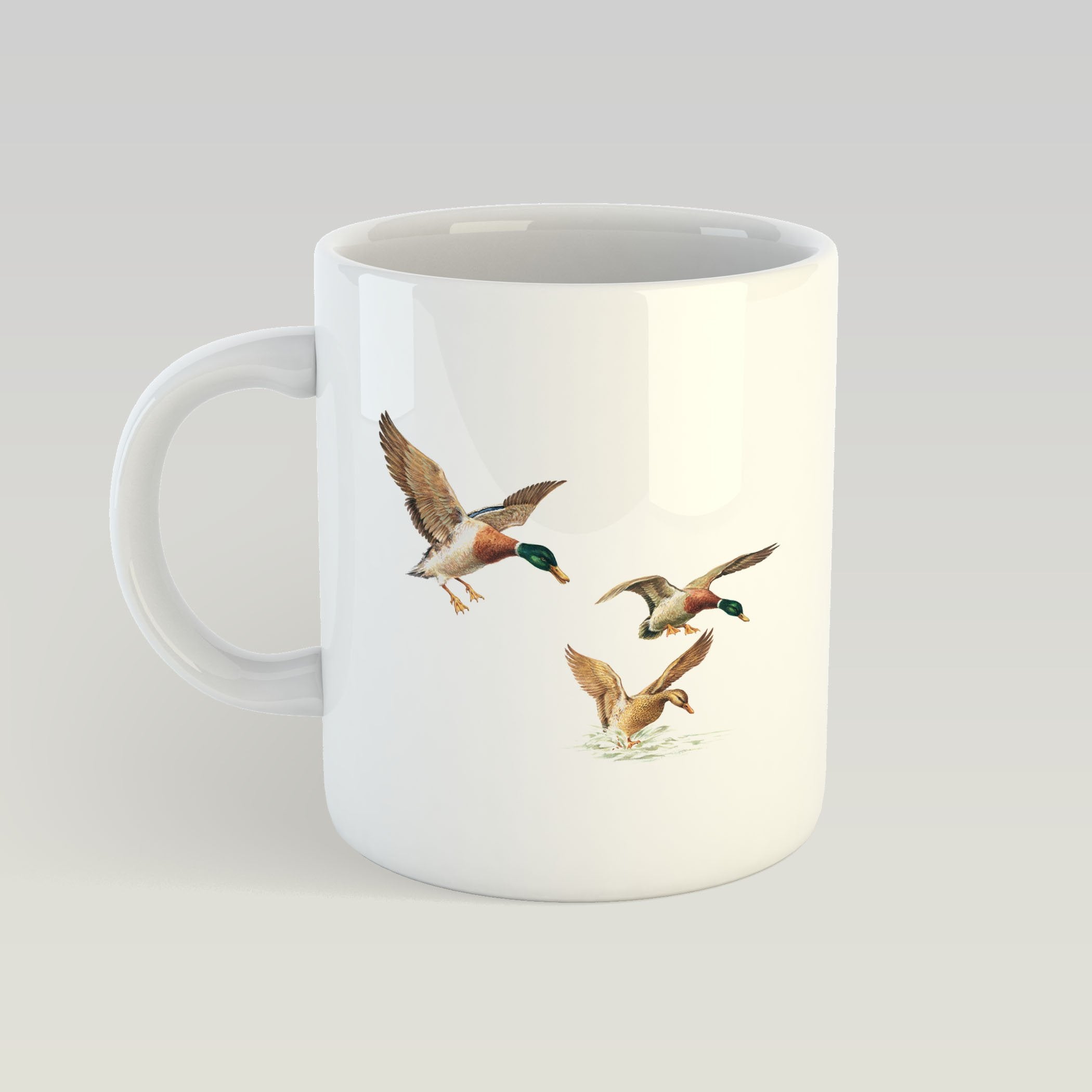 Ducks Coming in to Land Mug - Countryman John