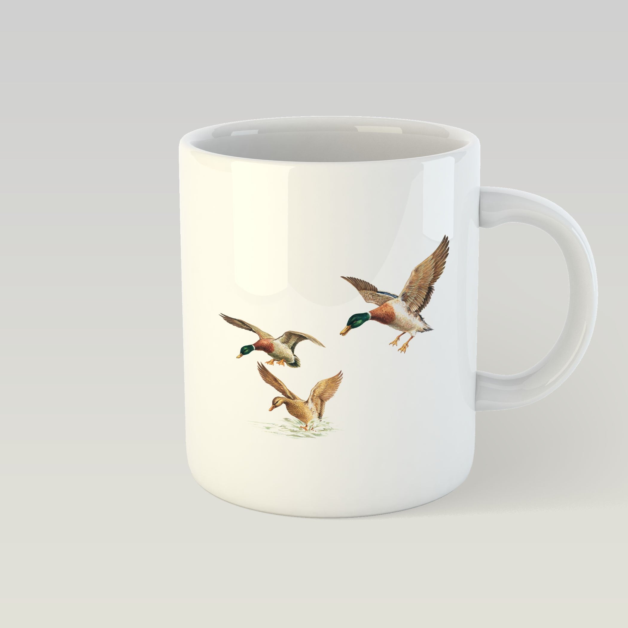 Ducks Coming in to Land Mug - Countryman John