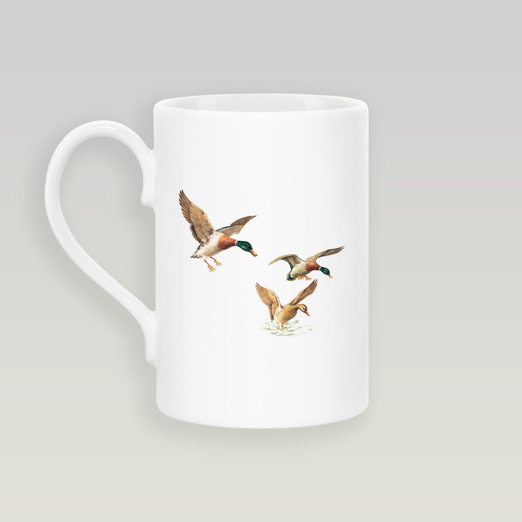 Ducks Coming in to Land Slim Mug - Countryman John