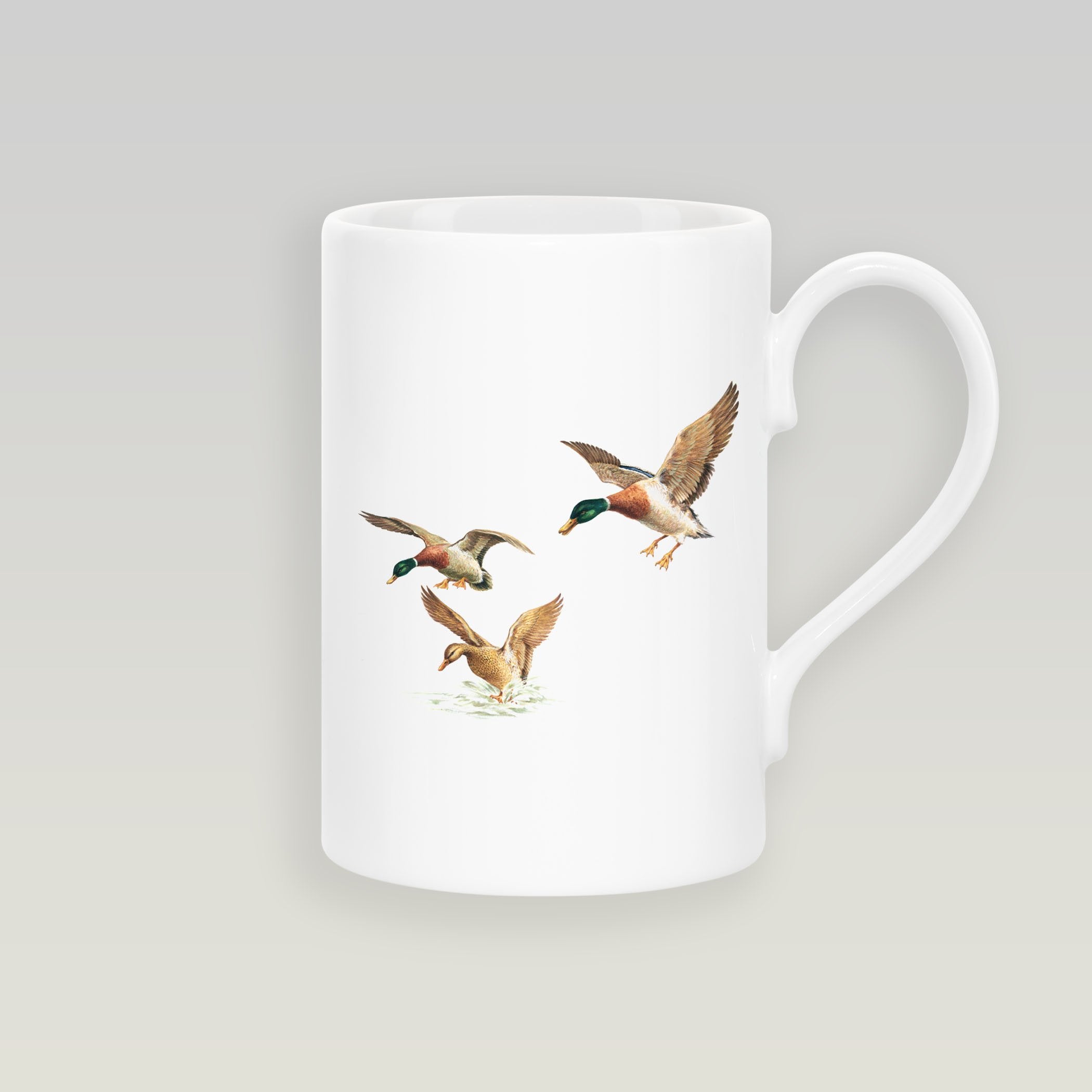 Ducks Coming in to Land Slim Mug - Countryman John