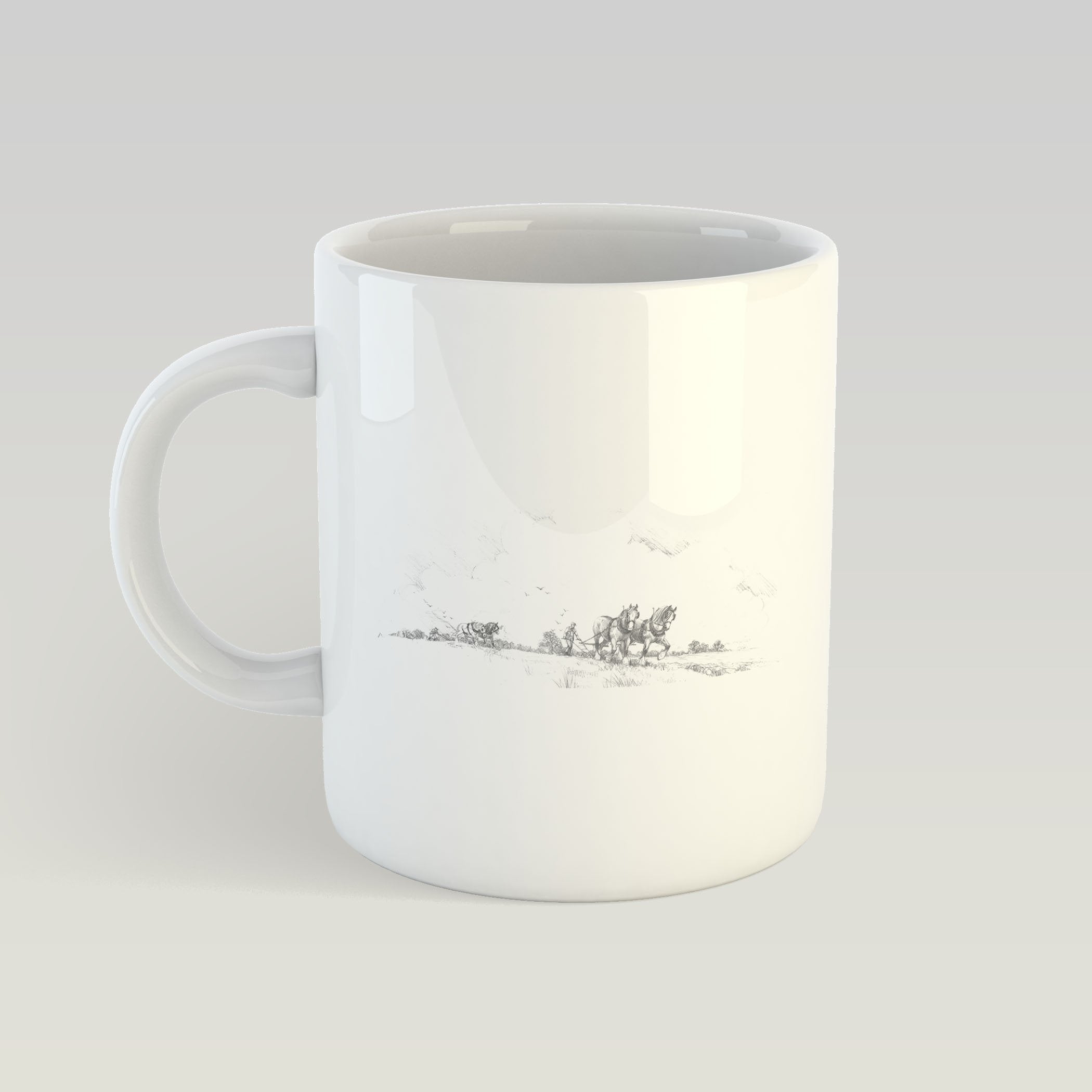 Horse and Plough Mug - Countryman John