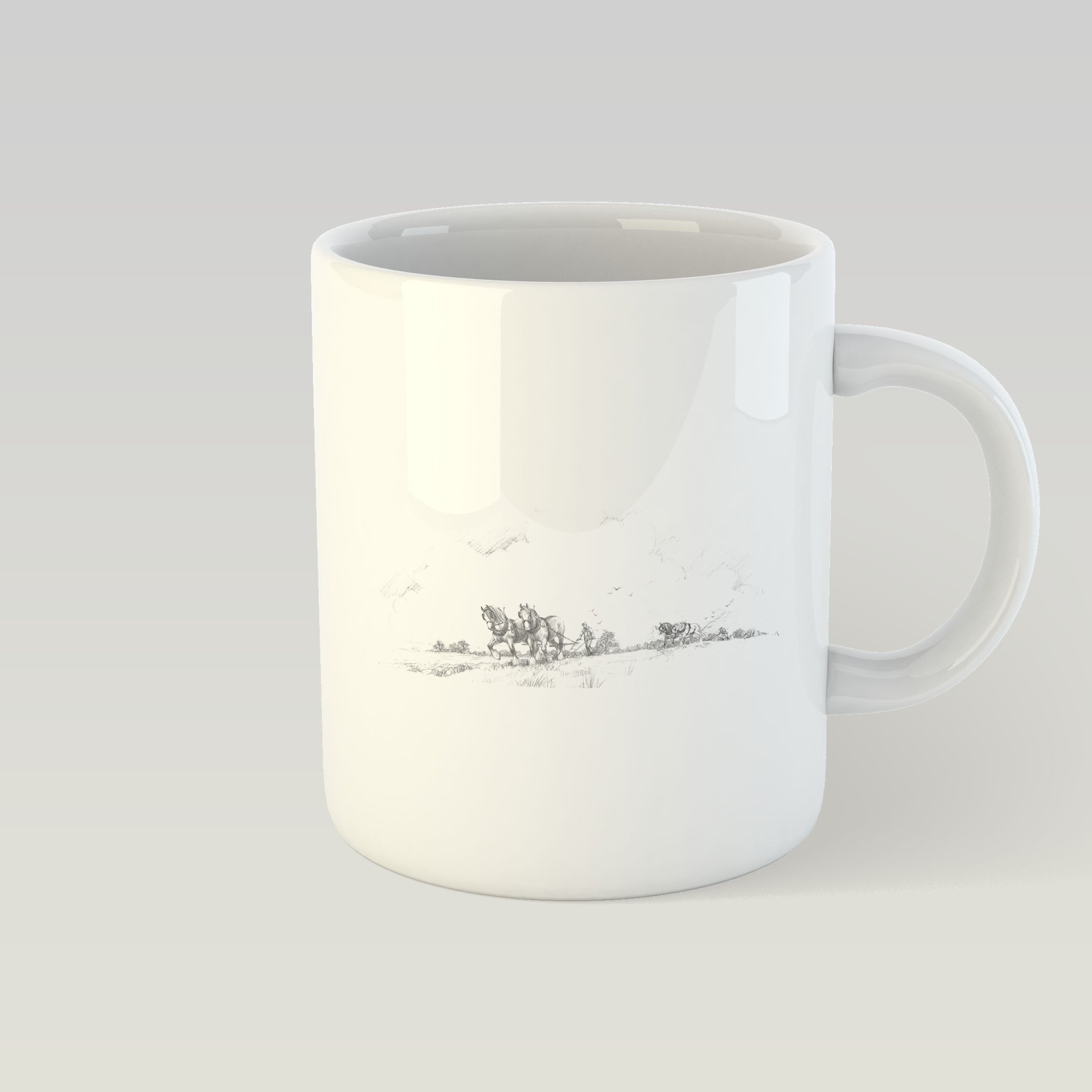 Horse and Plough Mug - Countryman John