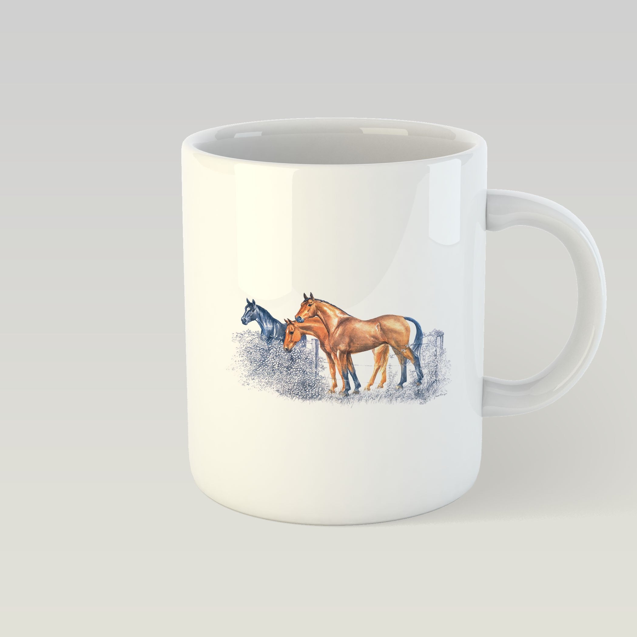 Horses Mug - Countryman John