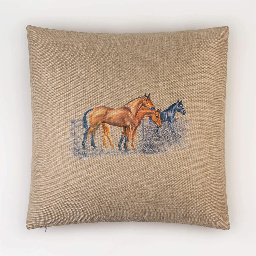 Horses Cushion - Countryman John